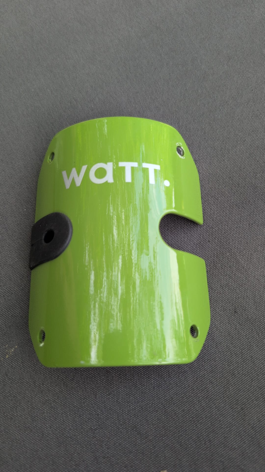 Balhoofdplaatje met logo groen